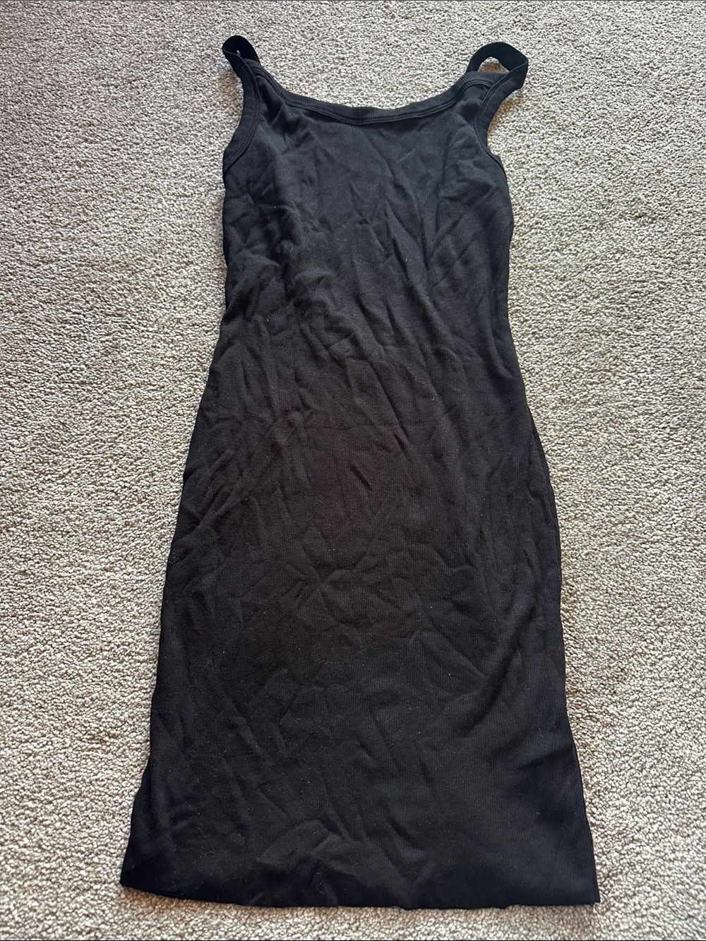 Cotton Citizen Black Mini Tank Backless Dress Size S